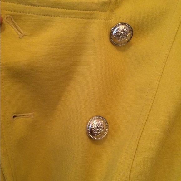 INC Jacket, mustard color, medium - Picture 4 of 6
